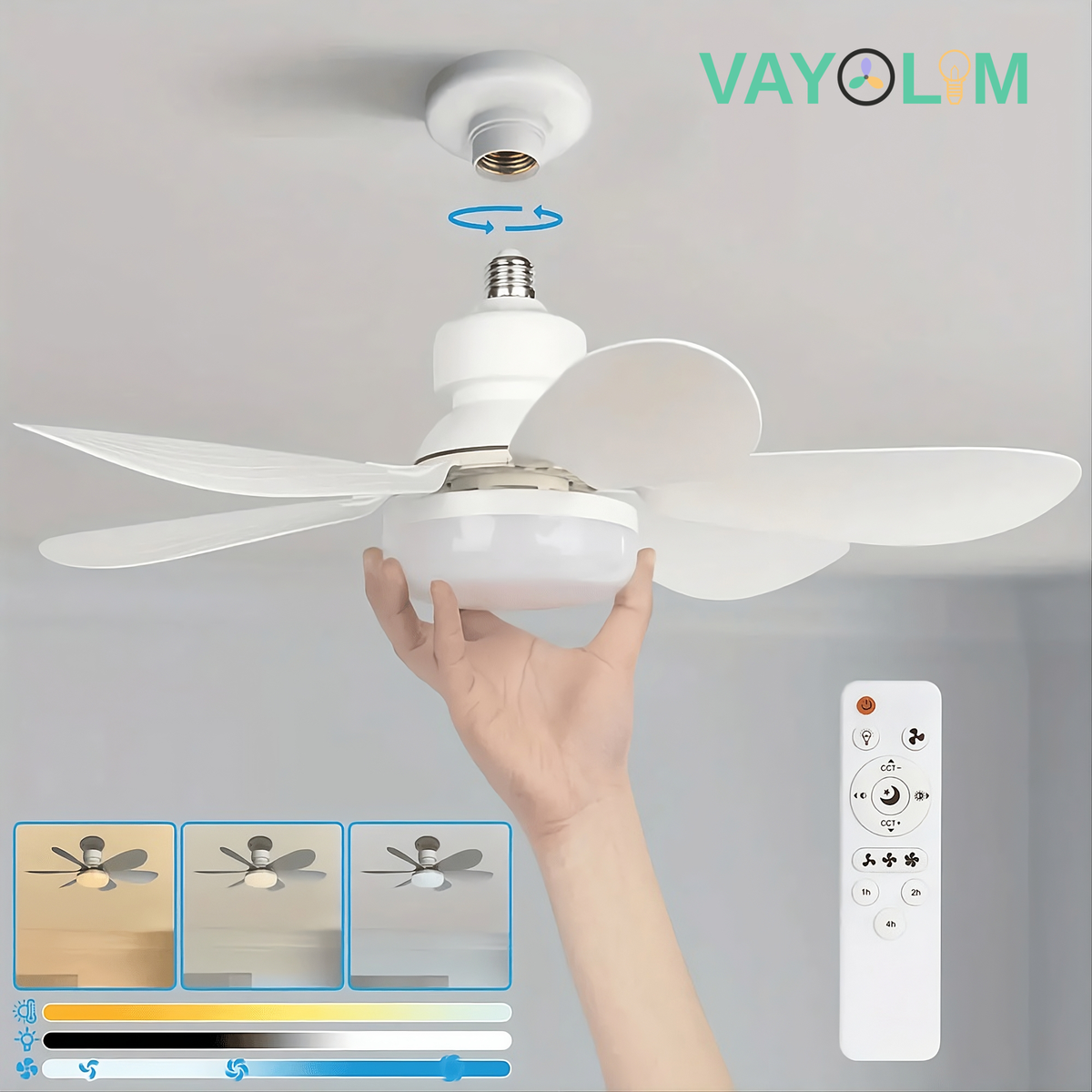 Vayolum™ - Ventilador de techo